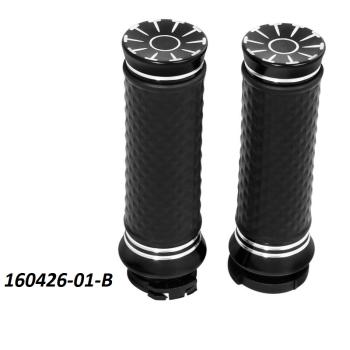 3 699 р. Грипсы на руль 25мм Harley-Davidson 1 КитайскиеЗапчасти пм-00025598  с доставкой в г. Пермь. Увеличить фотографию 3