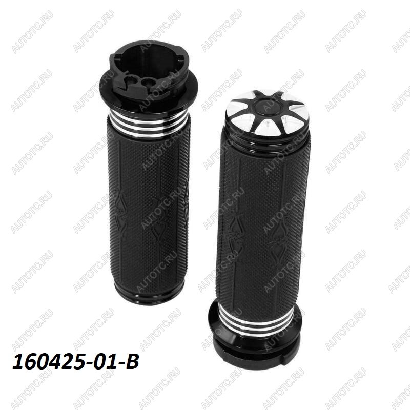 3 699 р. Грипсы на руль 25мм Harley-Davidson 1 КитайскиеЗапчасти пм-00025598  с доставкой в г. Пермь