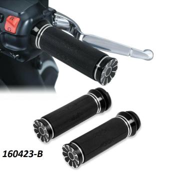 3 699 р. Грипсы на руль 25мм Harley-Davidson 2 КитайскиеЗапчасти пм-00025599  с доставкой в г. Пермь. Увеличить фотографию 2