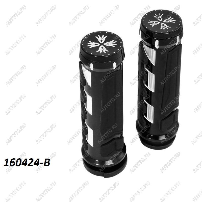 3 699 р. Грипсы на руль 25мм Harley-Davidson 2 КитайскиеЗапчасти пм-00025599  с доставкой в г. Пермь