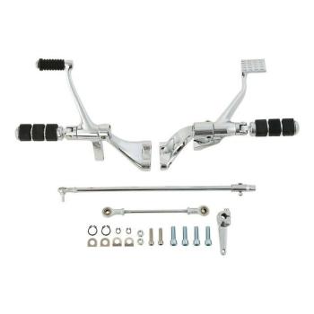 14 849 р. Передние подножки комплект Harley-Davidson XL883, XL1200 04-13 КитайскиеЗапчасти пм-00025603  с доставкой в г. Пермь. Увеличить фотографию 2