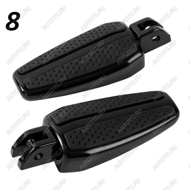 4 499 р. Подножки передние Harley-Davidson FXBB, Street Bob, Softail Slim, Fat Boy 18-20 КитайскиеЗапчасти пм-00025607  с доставкой в г. Пермь