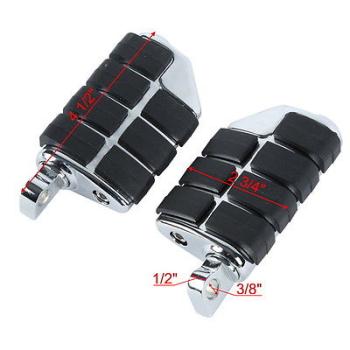 3 369 р. Подножки передние Harley-Davidson Softail, Dyna, Sportster, XL, Touring, Road, Street, Electra Glide КитайскиеЗапчасти пм-00025757  с доставкой в г. Пермь. Увеличить фотографию 3