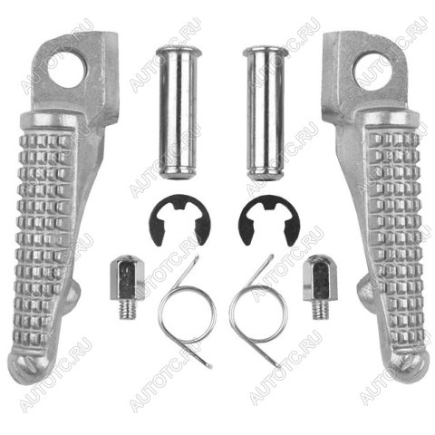 1 159 р. Подножки передние для мотоцикла Kawasaki ZX-6R 03-18, ZX-10R 04-10, ER-6F 06-16 КитайскиеЗапчасти пм-00001149  с доставкой в г. Пермь