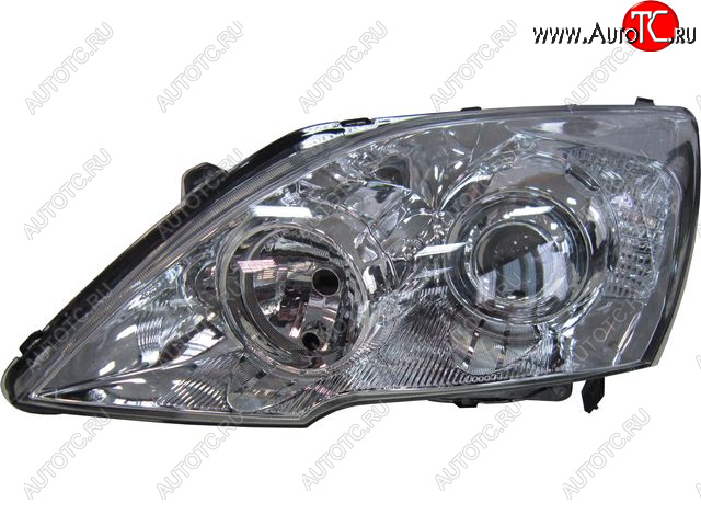 12 699 р. Левая фара (корректор, линзован) BODYPARTS  Honda CR-V  RE1,RE2,RE3,RE4,RE5,RE7 (2007-2010) дорестайлинг  с доставкой в г. Пермь