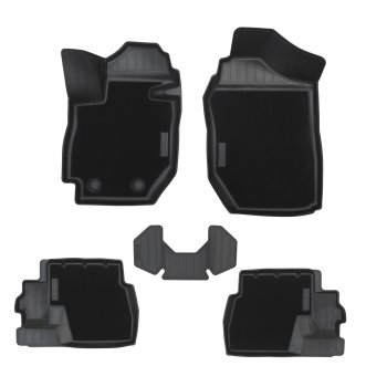Коврики салонные комбинированные Norplast Suzuki Jimny  JB64 - Jimny Sierra  JB74 (черный)