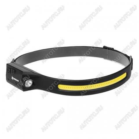 1 669 р. Фонарь налобный NISUS сенсорный LED-120 LM, COB-340 LM, IPX4, USB  n-fn-hl65  с доставкой в г. Пермь