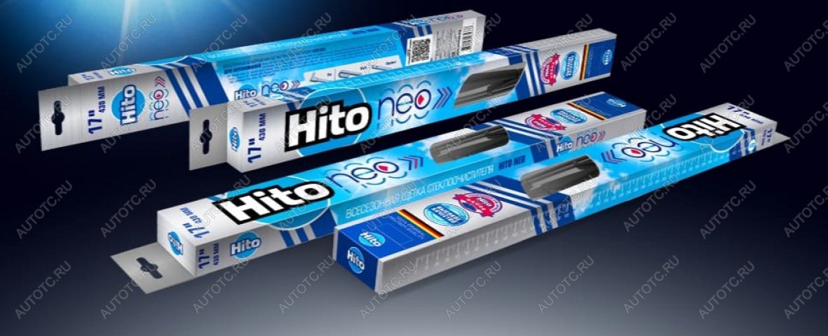 232 р. Щетка стеклоочистителя (65 см бескаркасные) HITO NEO Honda Element 1 YH 2-ой рестайлинг (2008-2011)  с доставкой в г. Пермь