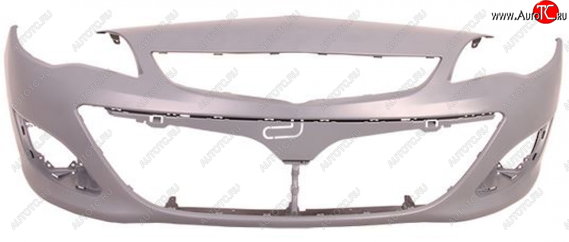 5 349 р. ASTRA 12- БАМПЕР ПЕРЕДН БЕЗ ОТВ ПДАТЧ , ОМЫВАТ ФАР , ГРУНТ (Тайвань) BodyParts opast12-161  с доставкой в г. Пермь