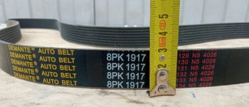 699 р. Ремень приводной 8PK1917.7SP100693 CUMMINS 8pk1917.7sp100693  с доставкой в г. Пермь. Увеличить фотографию 3