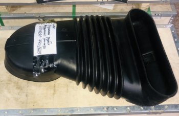 10 669 р. Труба впускная воздушного фильтра FAW J6 ОРИГИНАЛ FAW 1109291-74ub  с доставкой в г. Пермь. Увеличить фотографию 2