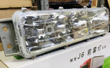 4 479 р. Фара противотуманная правая FAW J6 LED ЧЕРНАЯ FAW 3732020-53ab  с доставкой в г. Пермь. Увеличить фотографию 2