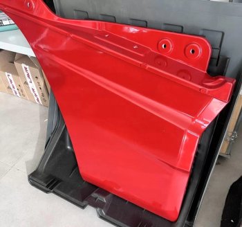 6 569 р. Накладка двери X3000 нижняя правая (красная) SHACMAN SHACMAN dz14251330152-red  с доставкой в г. Пермь. Увеличить фотографию 2