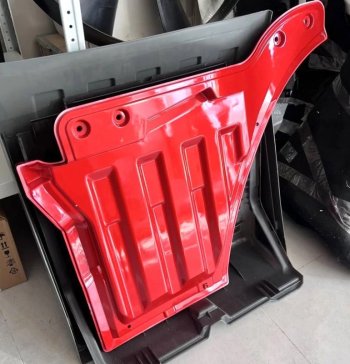 6 569 р. Накладка двери X3000 нижняя правая (красная) SHACMAN SHACMAN dz14251330152-red  с доставкой в г. Пермь. Увеличить фотографию 3