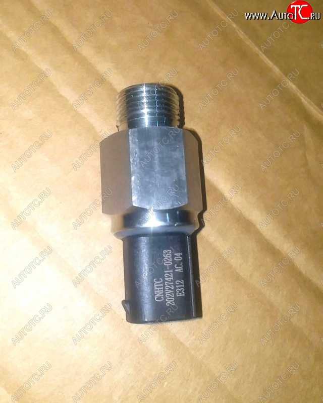 1 609 р. Датчик давления топлива в рампе SITRAK MC13, HOWO T5G SITRAK SITRAK 202v27421-0263  с доставкой в г. Пермь
