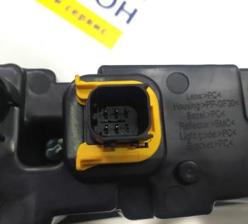11 199 р. Фара противотуманная с поворотником левая LED HOWO T5G SITRAK 811w25320-6003  с доставкой в г. Пермь. Увеличить фотографию 4