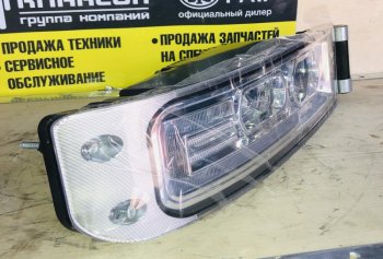 11 199 р. Фара противотуманная с поворотником правая LED HOWO T5G SITRAK 811w25320-6004  с доставкой в г. Пермь. Увеличить фотографию 2