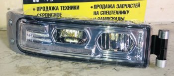 11 199 р. Фара противотуманная с поворотником правая LED HOWO T5G SITRAK 811w25320-6004  с доставкой в г. Пермь. Увеличить фотографию 3