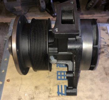 9 269 р. Насос водяной (помпа) SHAANXI F3000 E2 612600061603612600061497 VALMO VALMO 612600061603612600061497  с доставкой в г. Пермь. Увеличить фотографию 4