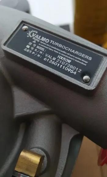24 959 р. Турбокомпрессор WP10 VALMO VALMO 612601110954  с доставкой в г. Пермь. Увеличить фотографию 8