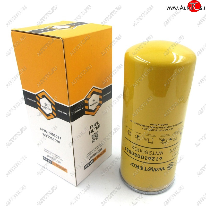 1 609 р. Фильтр топливный Евро3 тонкой очистки d=30 WAYTEKO PREMIUM WAYTEKO PREMIUM WAYTEKO PREMIUM 612630080087, wdk1110228  с доставкой в г. Пермь