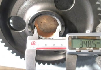 3 999 р. Шестерня промежуточного привода масляного насоса 6121 7W0546 C6121 7w0546  с доставкой в г. Пермь. Увеличить фотографию 4