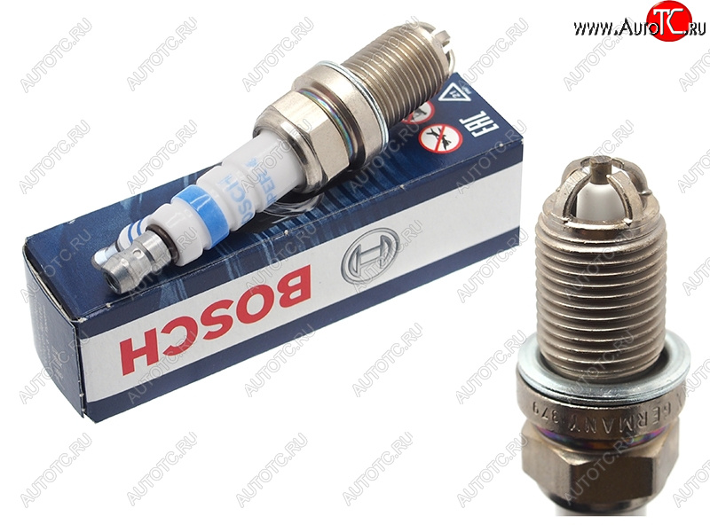 819 р. Свеча зажигания AUDI A3A4A6RENAULT LOGANDUSTER 04-SKODA OCTAVIA 04-RAPID 12-VW GOLFJETTA 05- BOSCH 0242232502  с доставкой в г. Пермь