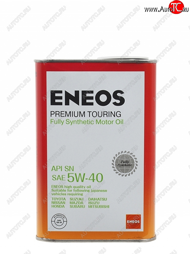1 359 р. Масло моторное синтетическое ENEOS Premium Touring 5W-40 SN 1л ENEOS 8809478942148  с доставкой в г. Пермь