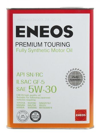 4 999 р. Масло моторное синтетическое ENEOS Premium Touring 5W-30 SN 4л ENEOS 8809478942216  с доставкой в г. Пермь. Увеличить фотографию 1