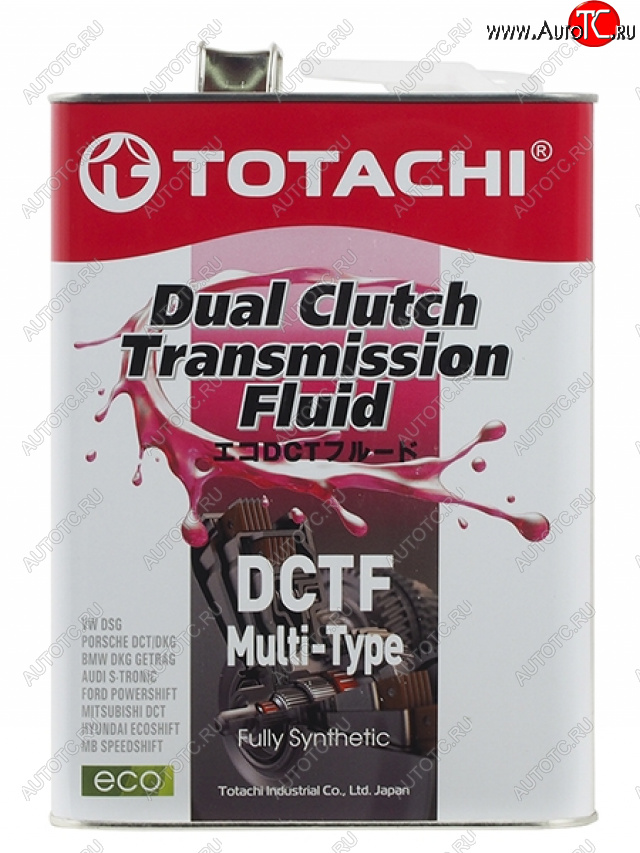 6 749 р. Масло трансмиссионное TOTACHI DCTF MULTI-TYPE 4л TOTACHI A8204  с доставкой в г. Пермь