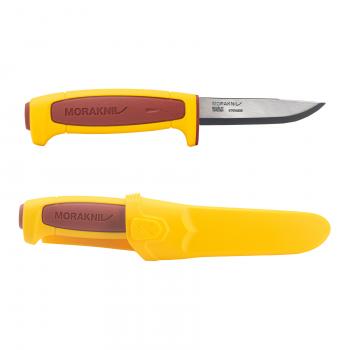 1 689 р. Нож MORAKNIV Basic 546 лимитированный 2023, длина клинка 91 мм, желтый  14148  с доставкой в г. Пермь. Увеличить фотографию 1
