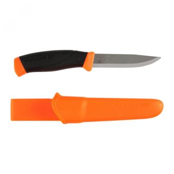 2 459 р. Нож MORAKNIV Companion F Orange, длина клинка 103 мм, оранжевый  11824  с доставкой в г. Пермь. Увеличить фотографию 1