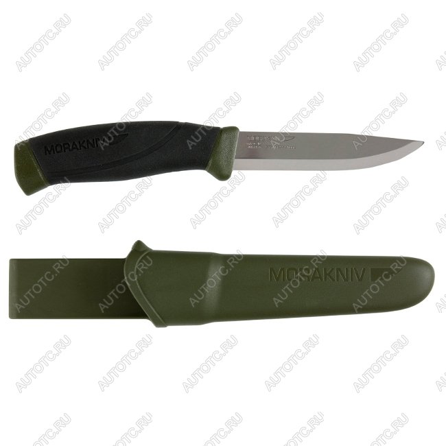 1 939 р. Нож MORAKNIV Companion MG (C), углеродная сталь, длина клинка 104 мм, хаки  11863  с доставкой в г. Пермь