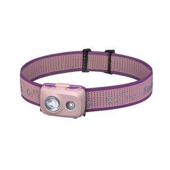 3 589 р. Фонарь налобный FENIX HL16 UltraLight 450 Lumen Pink  hl16pn  с доставкой в г. Пермь. Увеличить фотографию 1