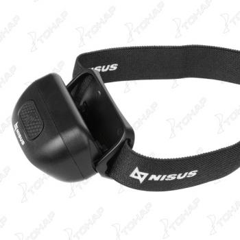 1 219 р. Фонарь налобный NISUS 200 LM, IP44, USB  n-fn-hl05-d  с доставкой в г. Пермь. Увеличить фотографию 11