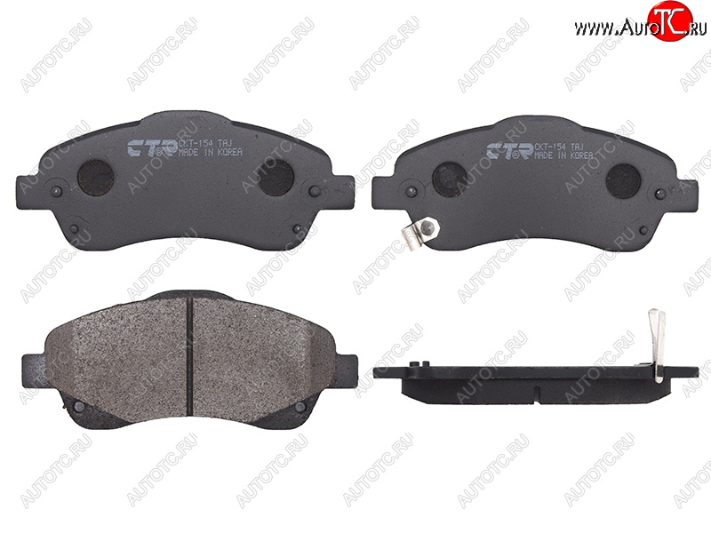3 699 р. Колодки тормозные передние FR-FL SAT Toyota Avensis T270 седан дорестайлинг (2008-2011)  с доставкой в г. Пермь