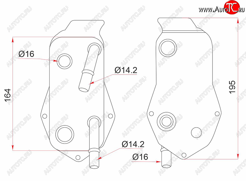 3 899 р. Радиатор масляный BMW 1-SERIES  E81E82E87E88 04-113-SERIES E90E91E92E93 05-X1 E84 09- SAT ST-17217529499  с доставкой в г. Пермь