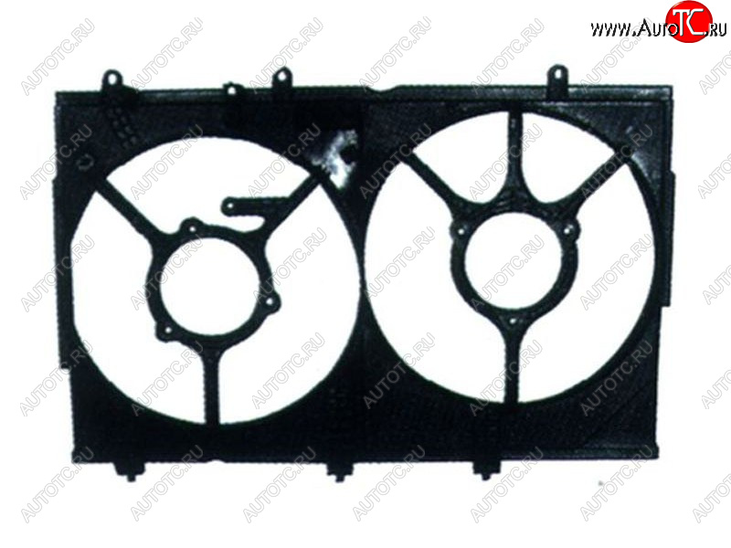 5 599 р. Диффузор кондиционера SAT  Mitsubishi Outlander  CU (2003-2009)  с доставкой в г. Пермь