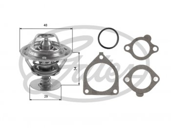 1 399 р. Термостат TOYOTA #A#E#S#C#Y1NTQG13QG15QG18QG16DE GATES TH39082G1  с доставкой в г. Пермь. Увеличить фотографию 1
