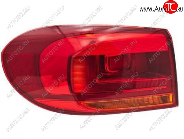 5 799 р. Левый фонарь DEPO Volkswagen Tiguan NF рестайлинг (2011-2017)  с доставкой в г. Пермь