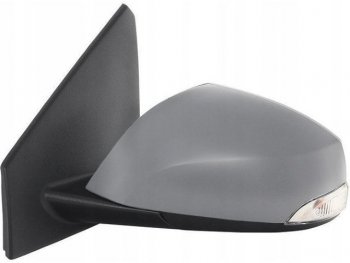 FLUENCE (MEGANE 08-) ЗЕРКАЛО ЛЕВ ЭЛЕКТР С ПОДОГРЕВ УК.ПОВОР ТЕМПЕР ДАТЧИК 9 КОНТ (aspherical) (Тайвань) ГРУНТ BodyParts rnflu10-450x-l