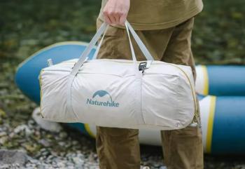 11 449 р. Палатка Naturehike Cloud-Creek PRO, 2-местная, бежево-желтая  cnk2300zp024-2ypro  с доставкой в г. Пермь. Увеличить фотографию 7