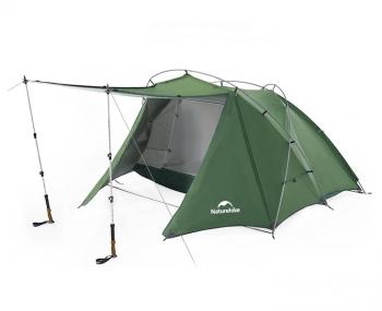 18 999 р. Палатка Naturehike Hillock 6, 2-местная, зеленая  cnk2300zp040-agr  с доставкой в г. Пермь. Увеличить фотографию 1