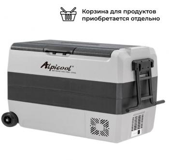 27 449 р. Холодильник автомобильный ALPICOOL ET-60 60 л 1224 В  990258  с доставкой в г. Пермь. Увеличить фотографию 1