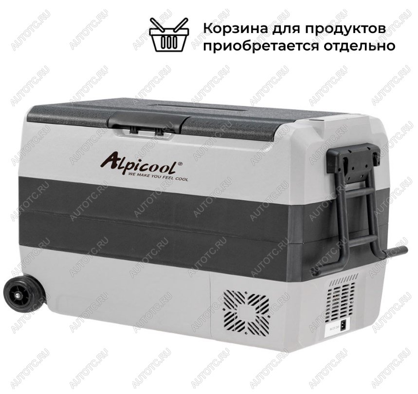 27 449 р. Холодильник автомобильный ALPICOOL ET-60 60 л 1224 В  990258  с доставкой в г. Пермь
