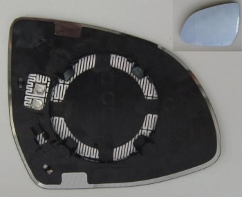 849 р. X5 13-15 {F25 14- F16 14-15} СТЕКЛО ЗЕРКАЛА ЛЕВ С ПОДОГРЕВ (aspherical) (Тайвань) BodyParts bmf1513-460-l  с доставкой в г. Пермь. Увеличить фотографию 1