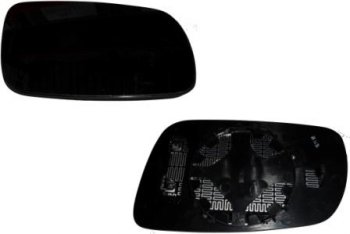 OCTAVIA 96- {FABIA 98-05SHARAN 98-} СТЕКЛО ЗЕРКАЛА ПРАВ С ПОДОГРЕВ (convex) БОЛЬШ (Тайвань) BodyParts sdoct96-460-r