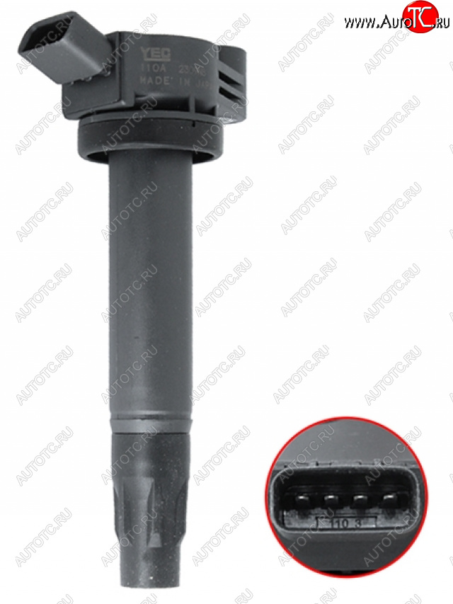 3 399 р. Катушка зажигания TOYOTA KLUGERHIGLANDER MCU2#RX300330350 MCU3# 03- 3MZ-FE YEC IGC110A  с доставкой в г. Пермь