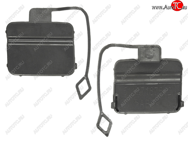 235 р. Заглушка в бампер под крюк RH SAT   BMW 3 серия ( E90,  E91) (2004-2008) седан дорестайлинг, универсал дорестайлинг  с доставкой в г. Пермь