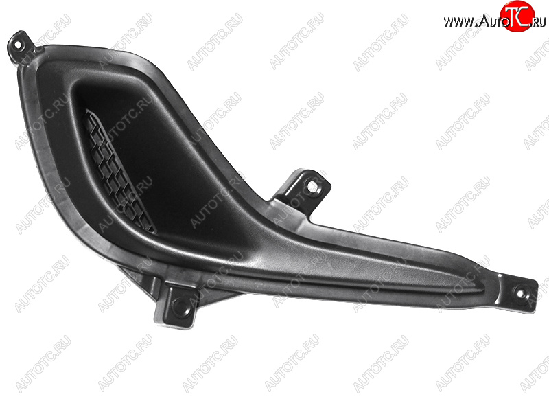 299 р. Заглушка бампера RH под крюк SAT  Hyundai Solaris  RBr (2010-2014) седан дорестайлинг (вместо ПТФ)  с доставкой в г. Пермь